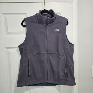 The North Face Purple Fleece Vest